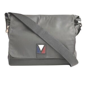 Louis Vuitton V Line Cross M50443 Nylon X Leather Bag Shoulder Bag Men's